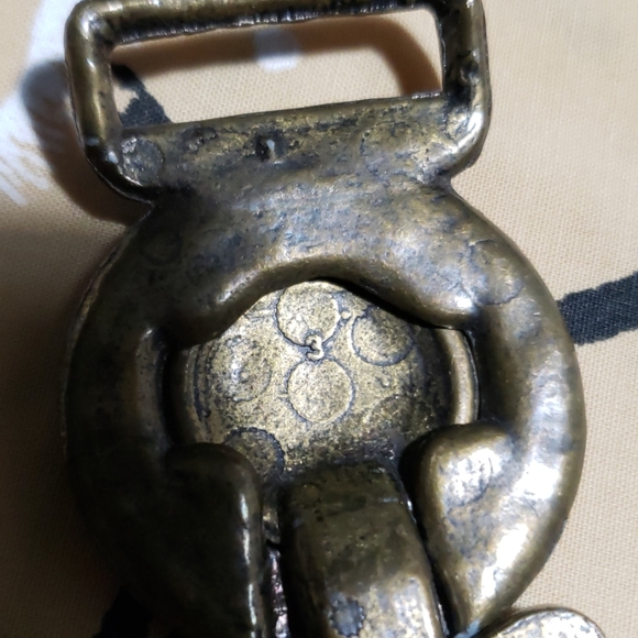 Antique Latin coin belt buckle- 67 main image 3